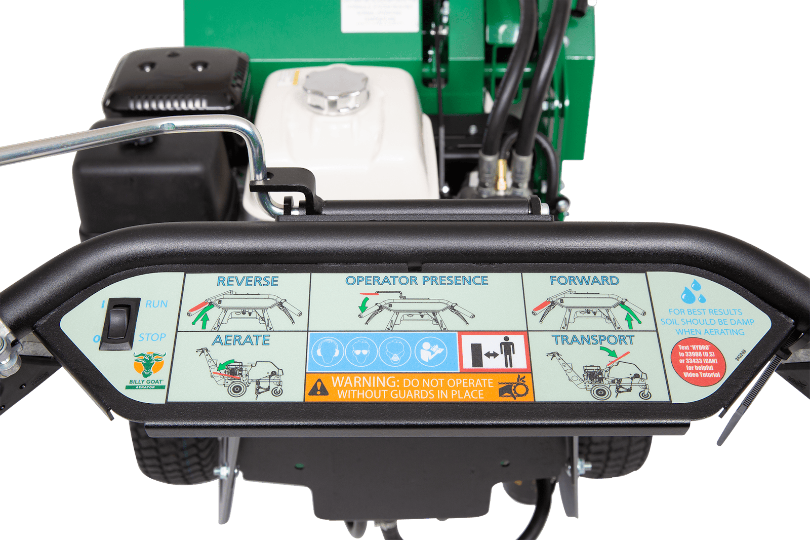 AE1300 H closeup panel