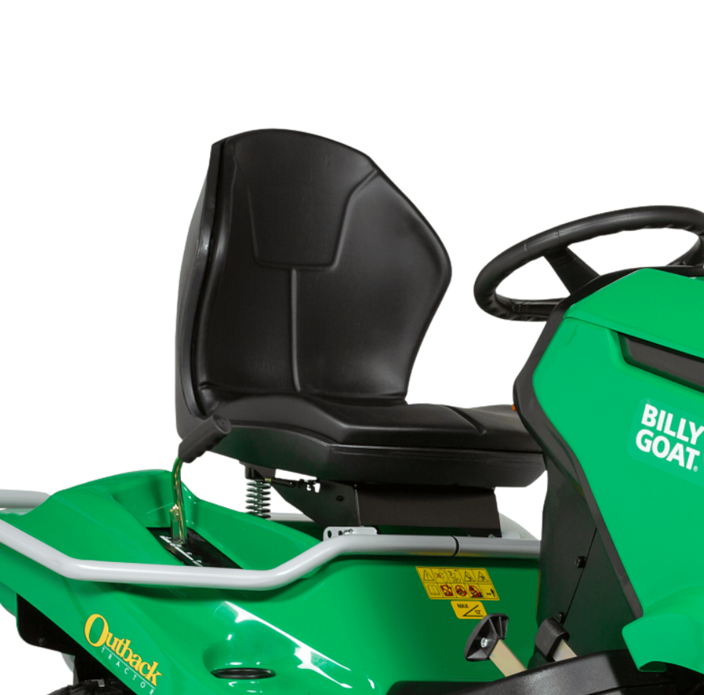 Comfortable seat 2 WD