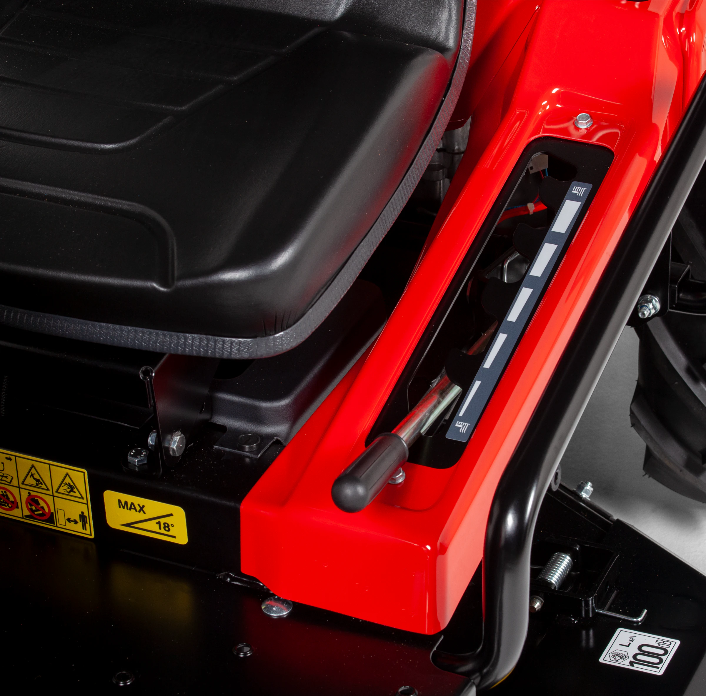 SRX85 cutting height