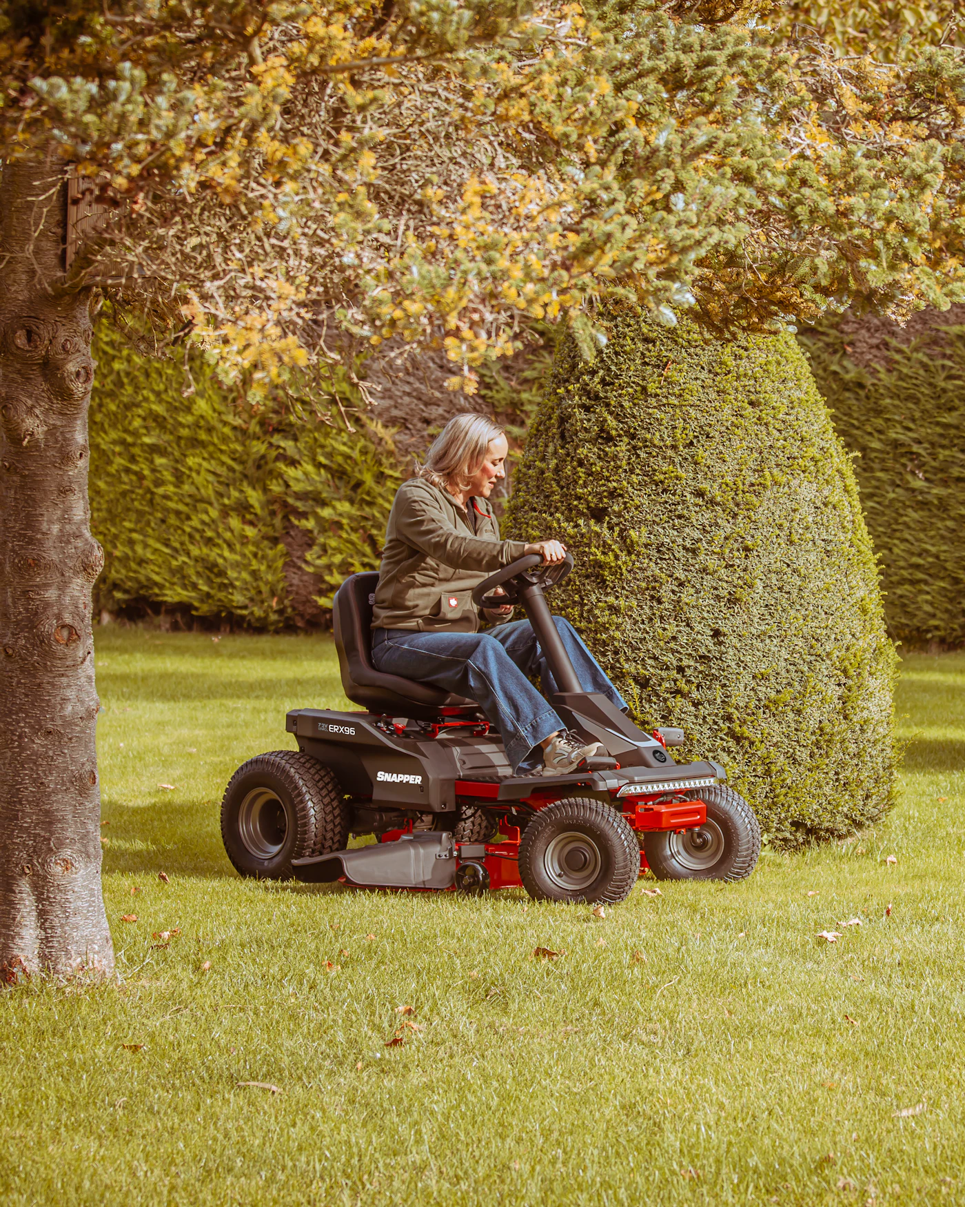 Lifestyle lady on erider erx96